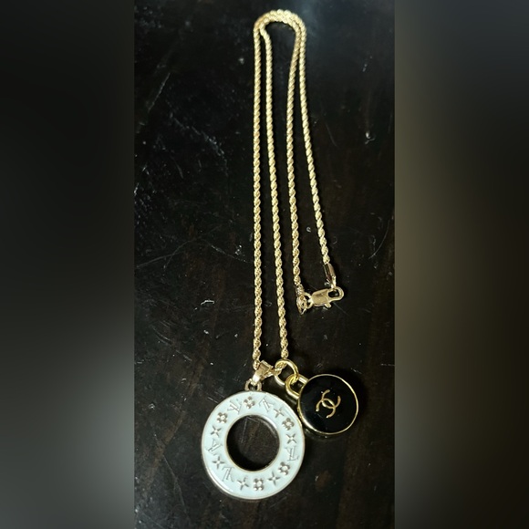Authentic Louis Vuitton and It’s Friend Two Charm Necklace - Picture 3 of 3
